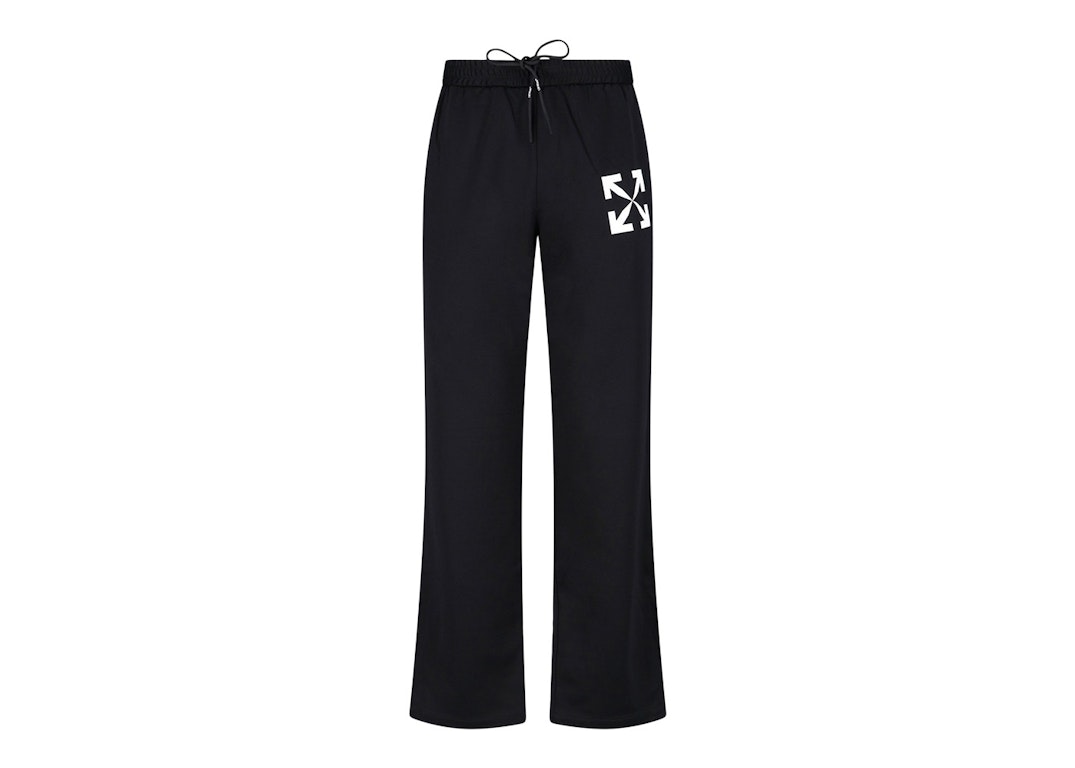 Pre-owned Off-white Single Arrow Slim Trackpant Pants Black/white