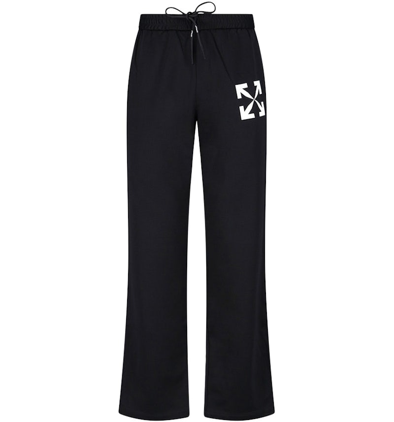 OFF-WHITE Single Arrow Slim Trackpant Pants Black/White Men's