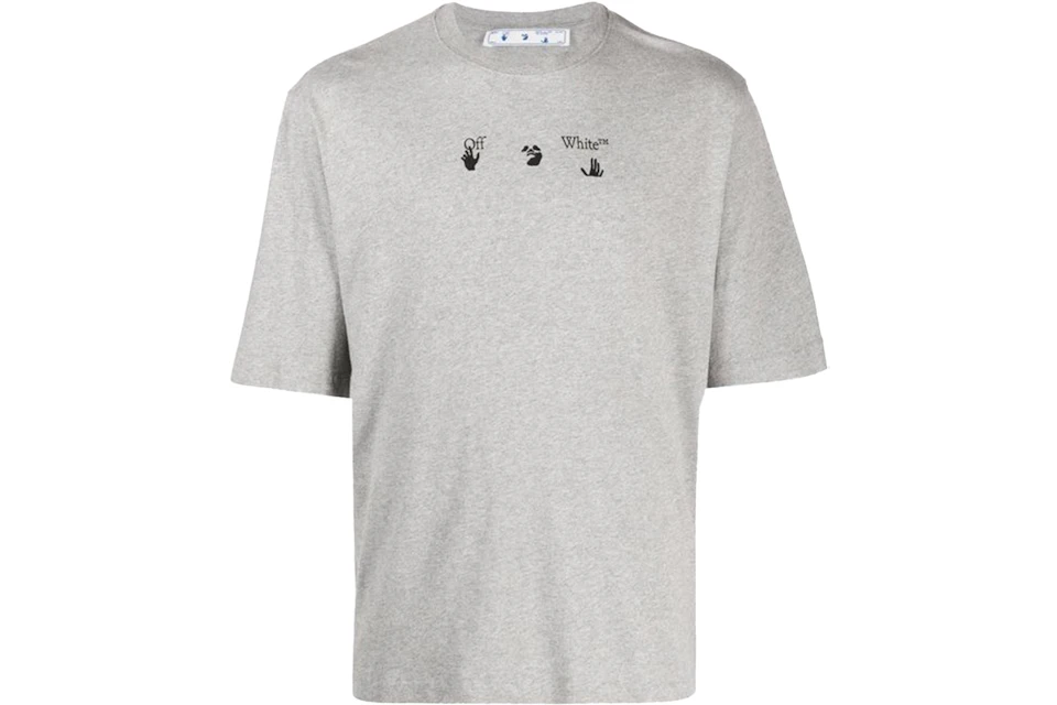 Off-White Sketch Arrows Logo T-Shirt Grey/Black