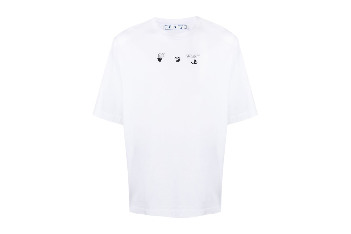 Pre-owned Off-white Sketch Arrows Logo T-shirt White