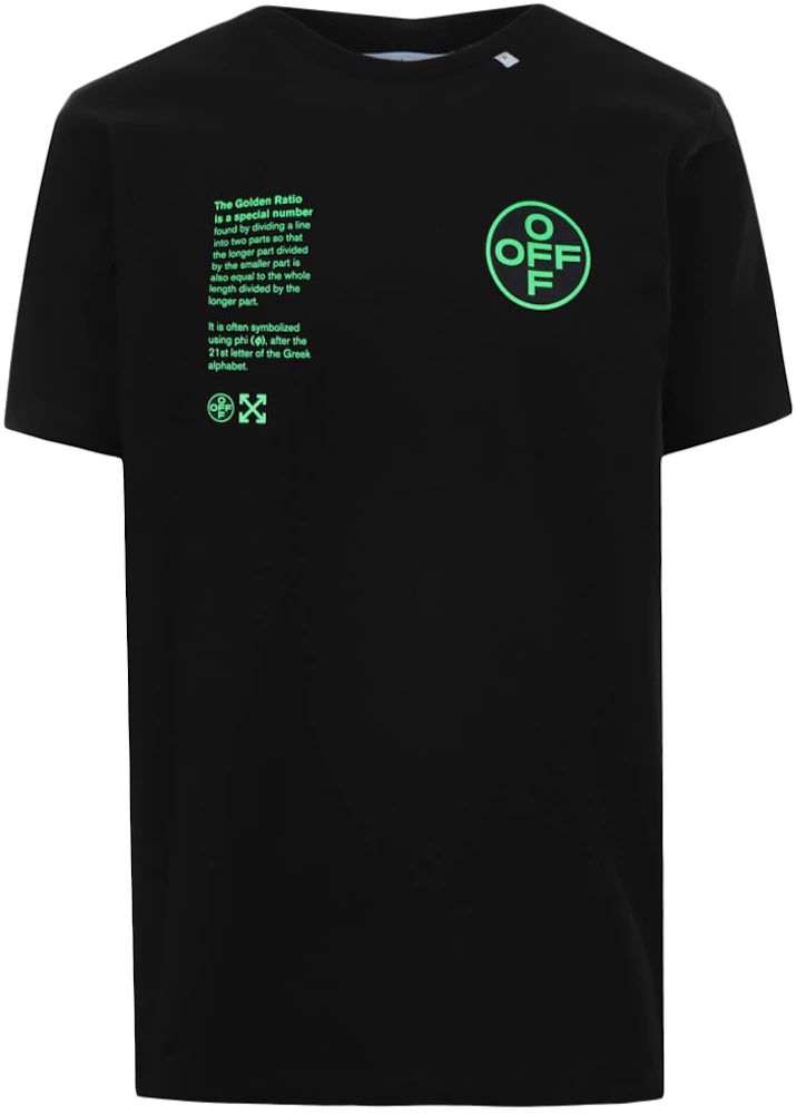 Slim Shapes T-Shirt Black/Green - SS20 Men's - US