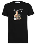 OFF-WHITE Caravaggio The Lute Player Slim Fit T-Shirt Black/Multi