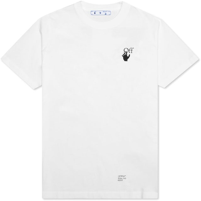 OnlinenevadaShops - OMAA038C99JER0060110 - Shirt 'White/Multi'  OFF -  WHITE Drowning Man Logo Caravaggio St. Jerome Writing Painting Oversized T  - Yonex Kurzärmeliges T-shirt