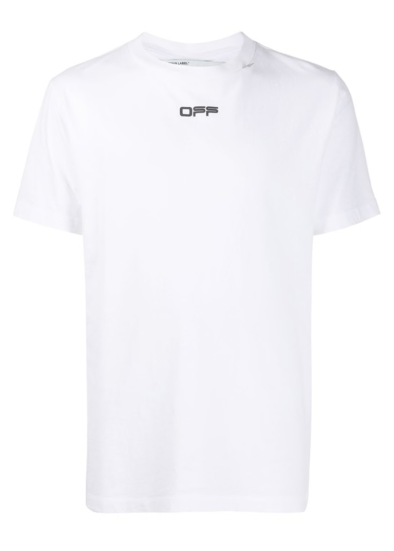 Off white t shirt hot sale selfridges