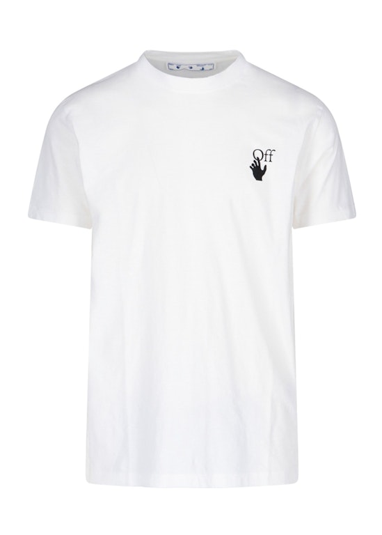 Pre-owned Off-white Slim Fit Caravaggio The Lute Player T-shirt White