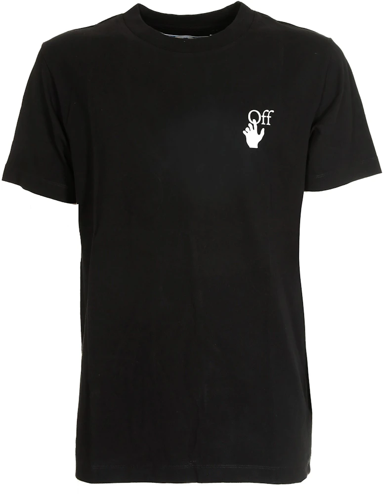 OFF-WHITE Slim Fit Cut Here Arrows T-shirt Black Men's - SS21 - US