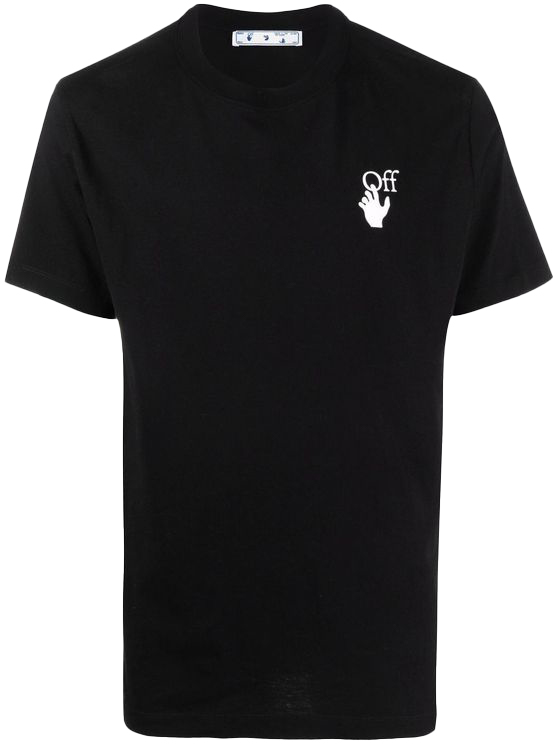 OFF-WHITE Slim Fit Degrade Arrows T-Shirt Black Multi - FW21
