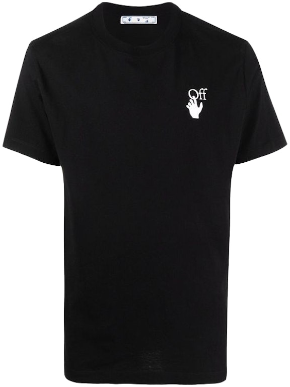 Pre-owned Off-white Slim Fit Degrade Arrows T-shirt Black Multi