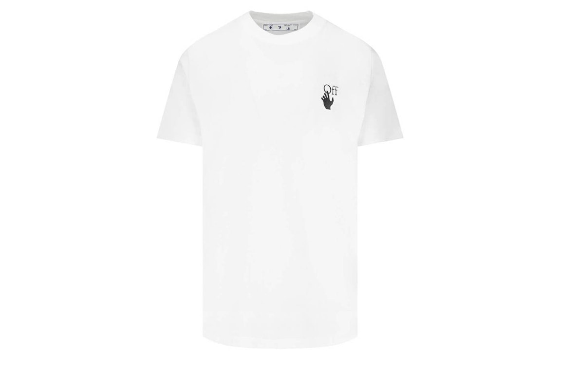 Pre-owned Off-white Slim Fit Degrade Arrows T-shirt White
