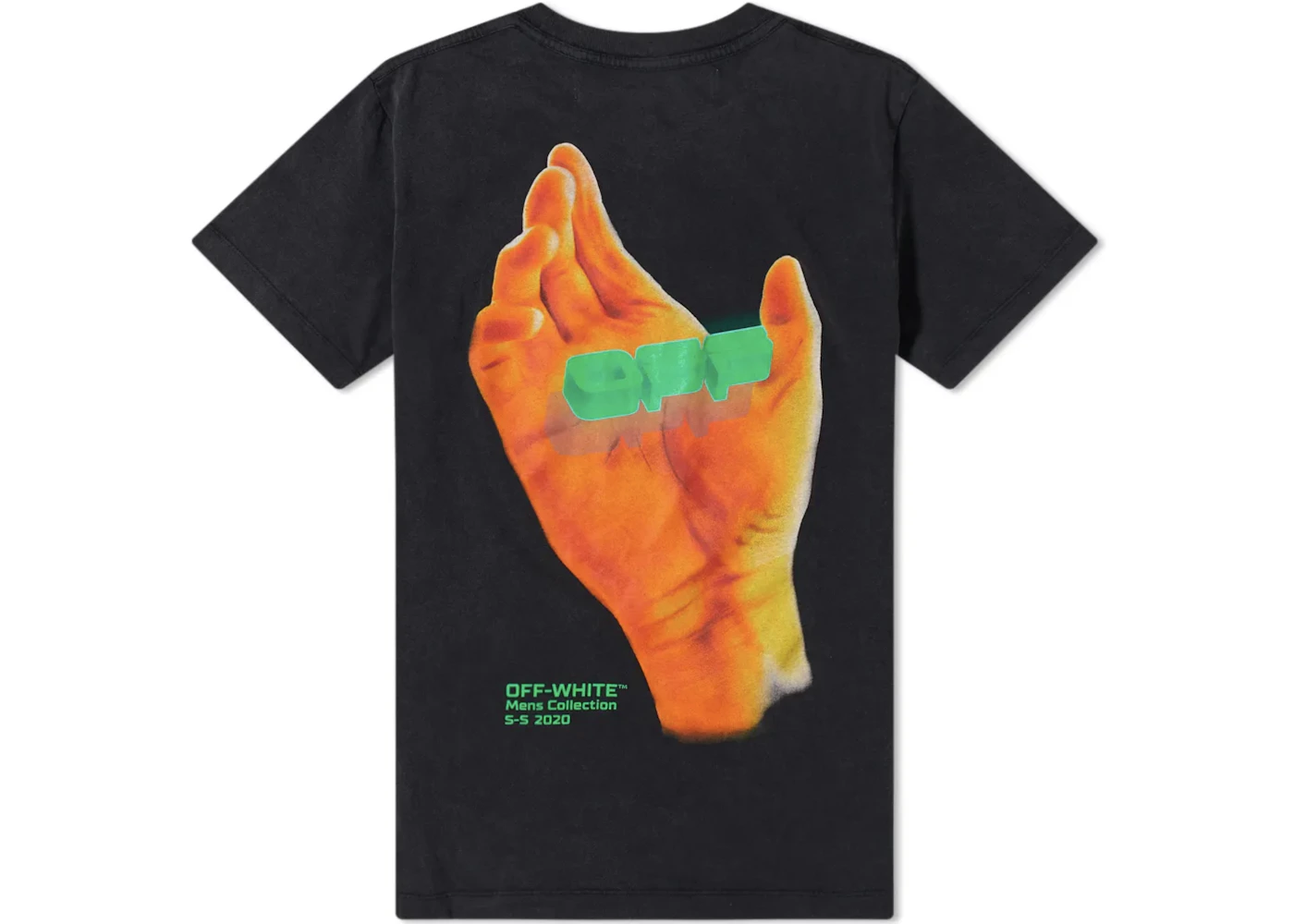 Off white 2024 t shirt hand