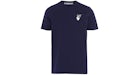 OFF-WHITE Camiseta Slim Fit Marker Arrows Azul marino Fucsia
