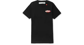 OFF-WHITE Slim Fit Split Logo Print T-Shirt Black/White/Red