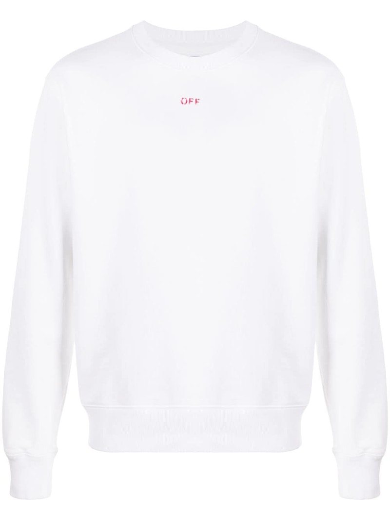 Off white stencil store sweatshirt