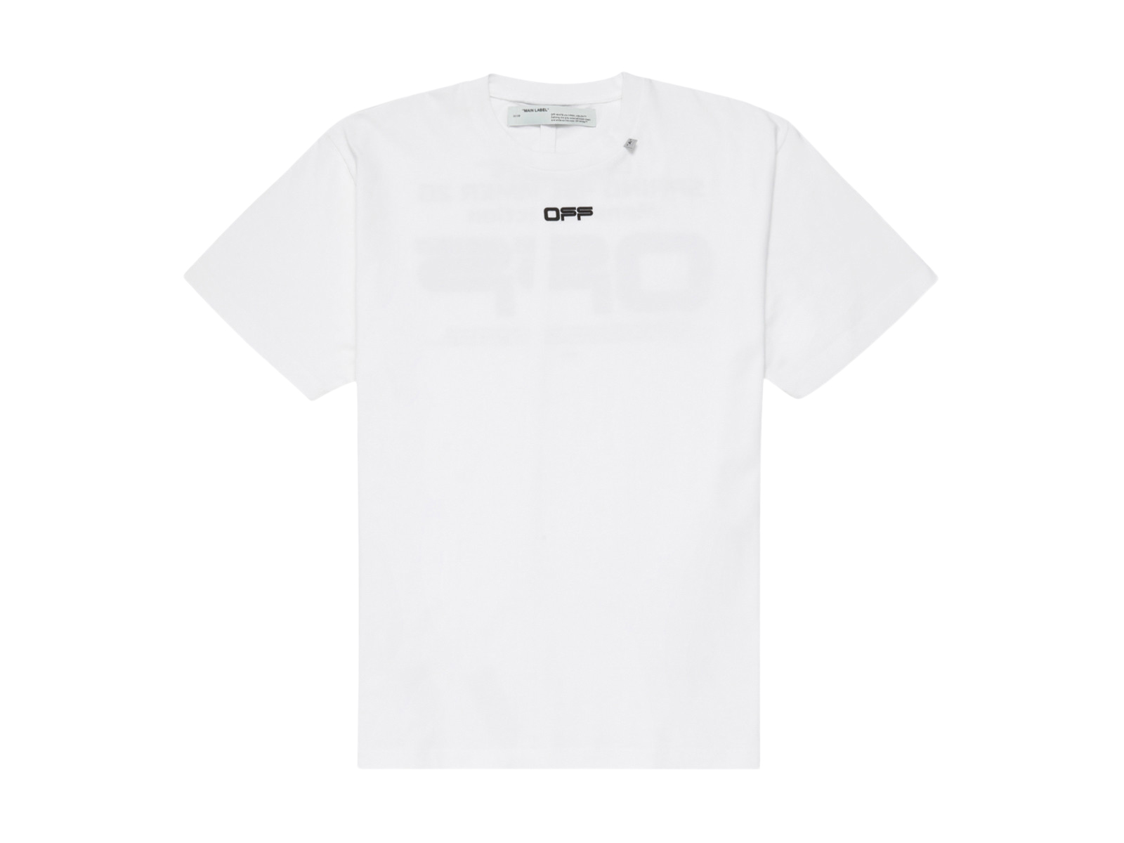 新品20SS OFF-WHITE WAVY LINE スリムTシャツ M 白