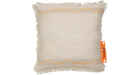 OFF-WHITE Small Pillow Taupe Gold