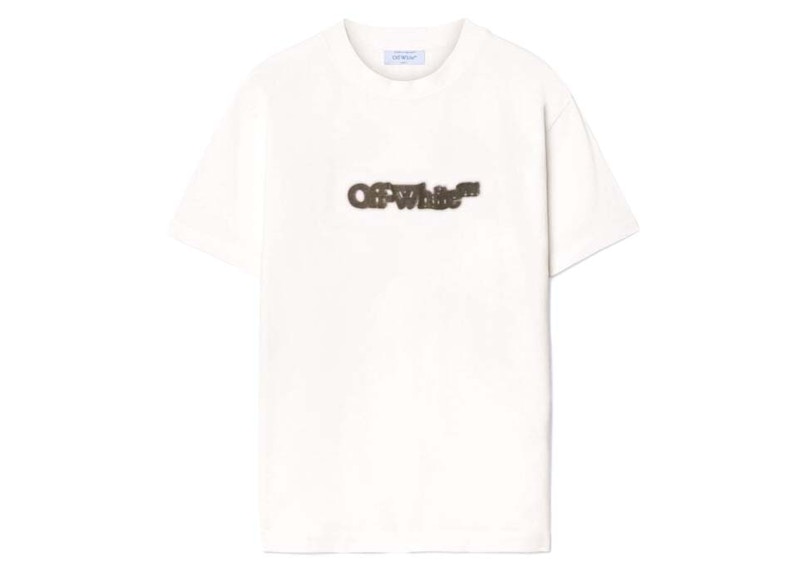 Pre-owned Off-white Men's Off Spray Arrow T-shirt In White