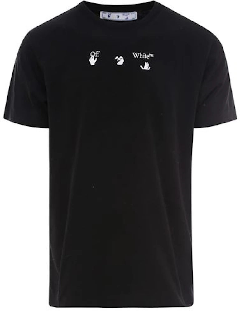 OFF-WHITE Spray Marker T-shirt Black Blue SS21 - US