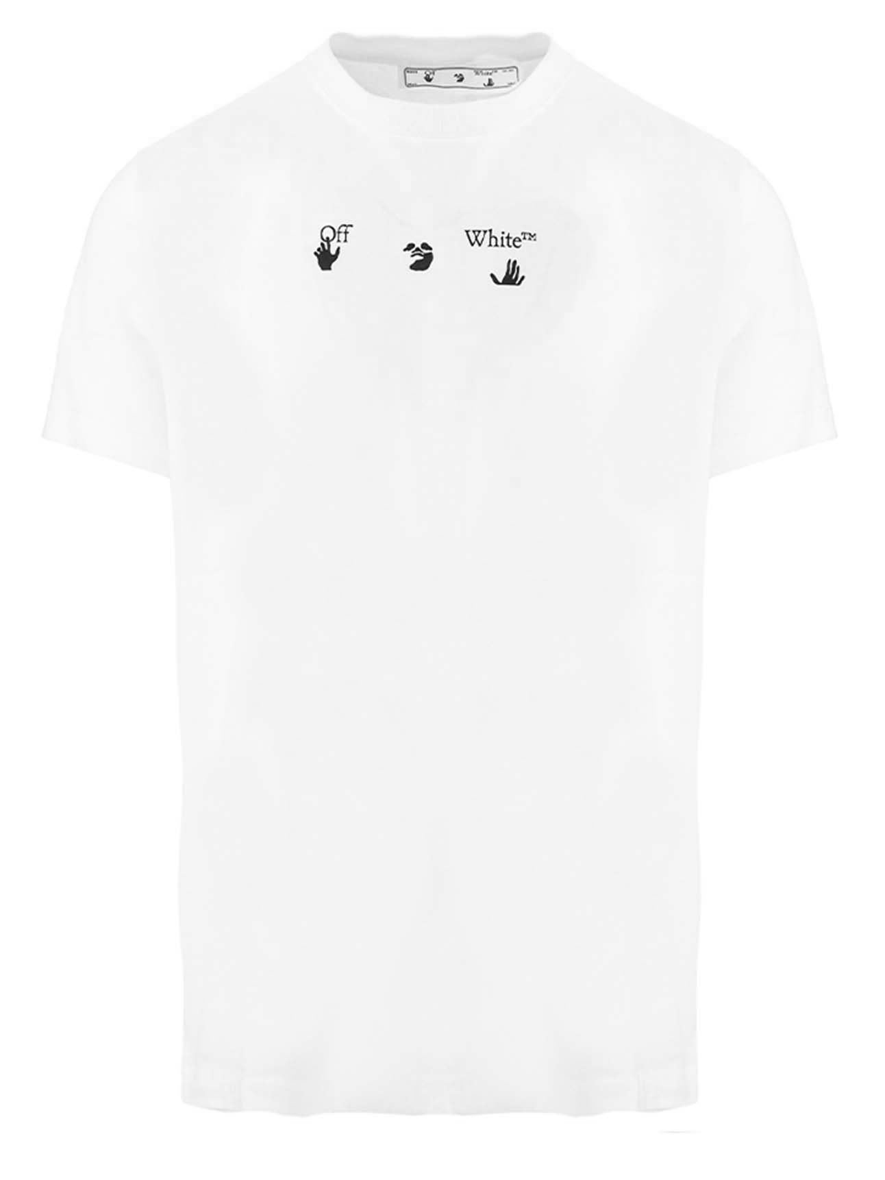 Off-White Spray Marker T-shirt White Black