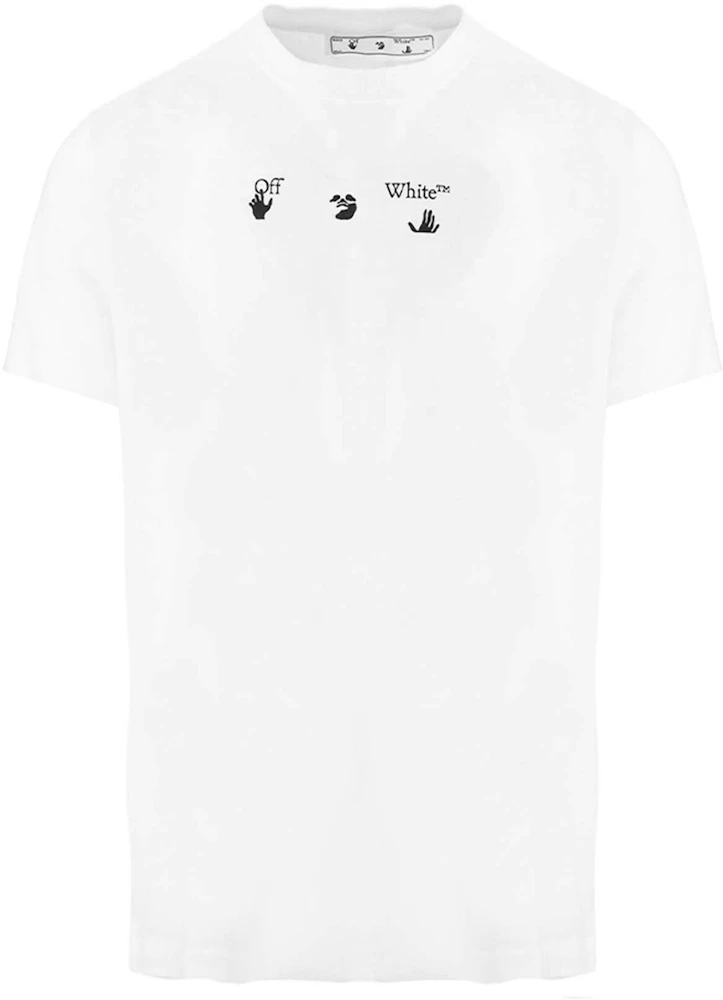 Marker T-shirt White Black Men's - US