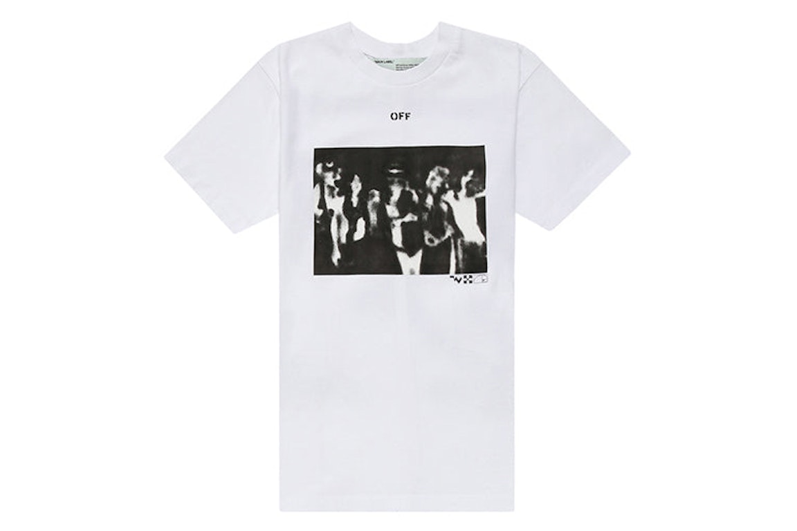Pre-owned Off-white Spray Paint Photo T-shirt White Black