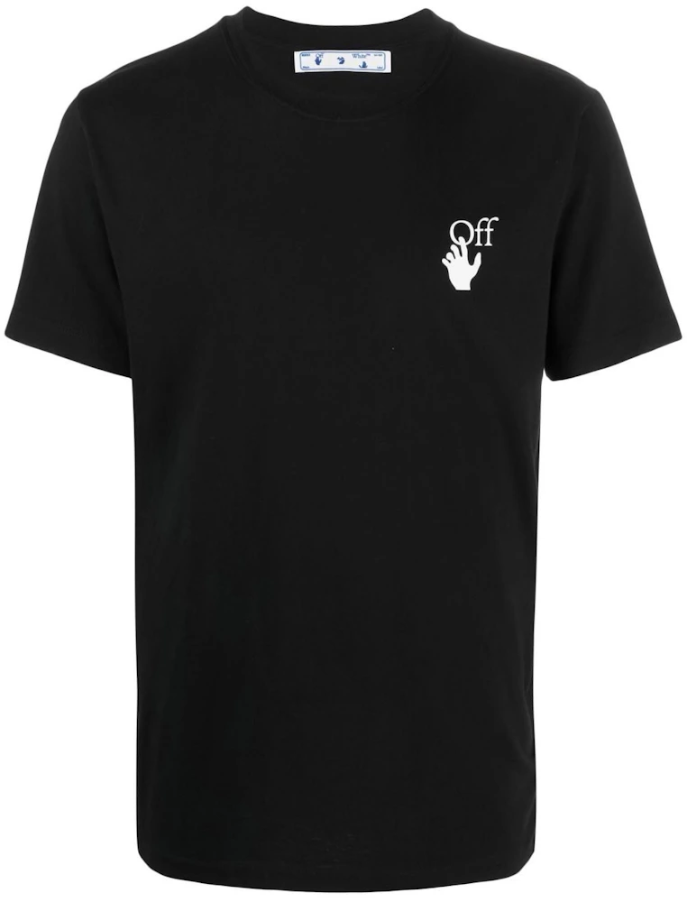 OFF-WHITE Spray Print T-shirt Black Men's - SS21 - US