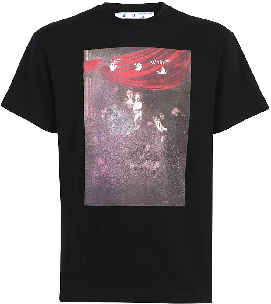 Off-White Caravaggio Painting Over T-Shirt 'Black