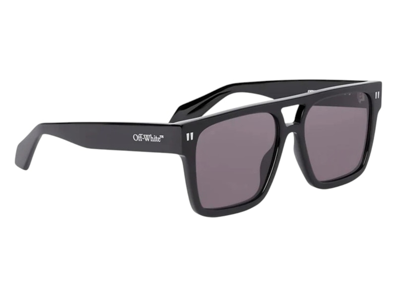 Pre-owned Off-white Offwhite Springfield Sunglasses In Black Dark Grey (oeri133f24pla0011007/fr)