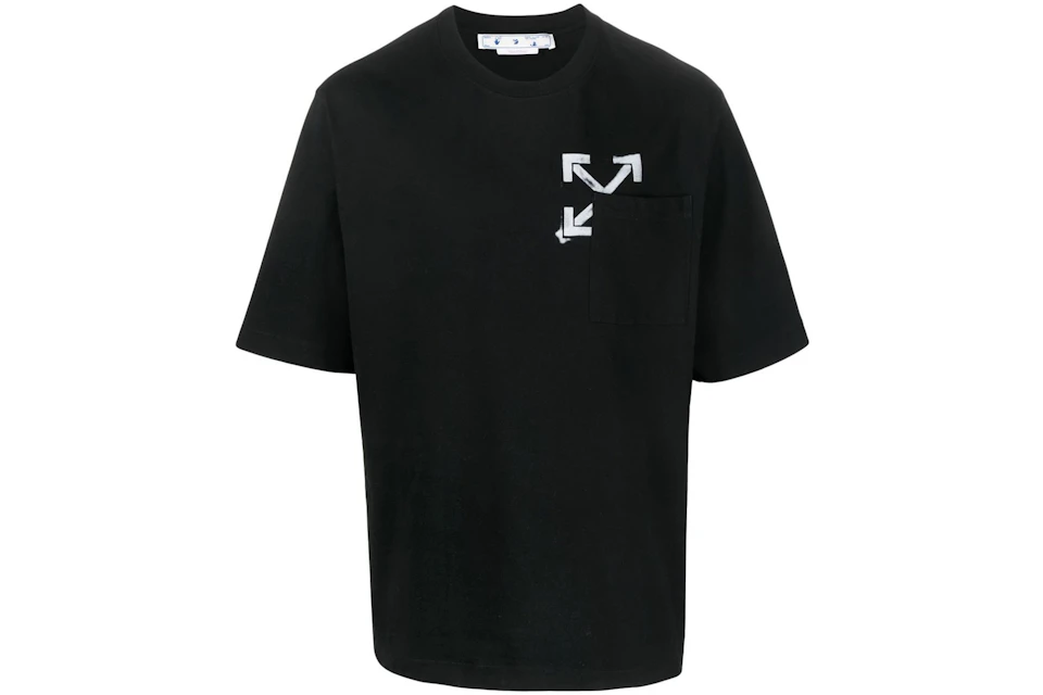 Off-White Stamped Arrows T-Shirt Black/White