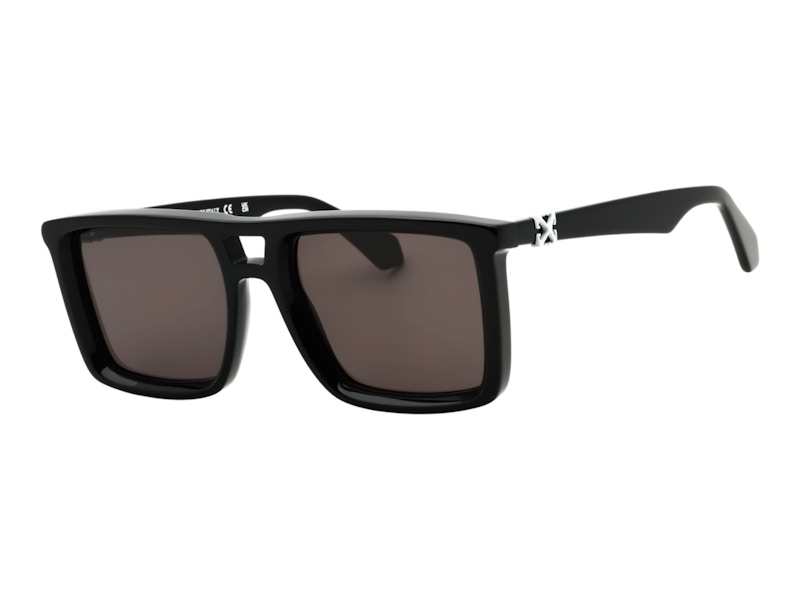 Pre-owned Off-white Offwhite Stratford Sunglasses In Black Dark Grey (oeri13ws25pla0011007)