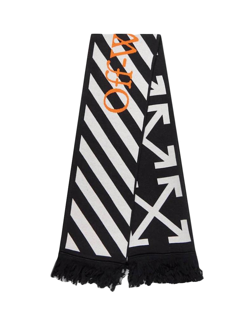 Supreme Bar Stripe Scarf Black - FW16 - US