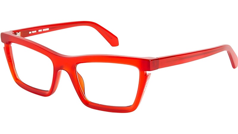 Pre-owned Off-white Offwhite Style 50 Eyeglasses In Red/clear Lens (oerj050s24pla0012500/fr)