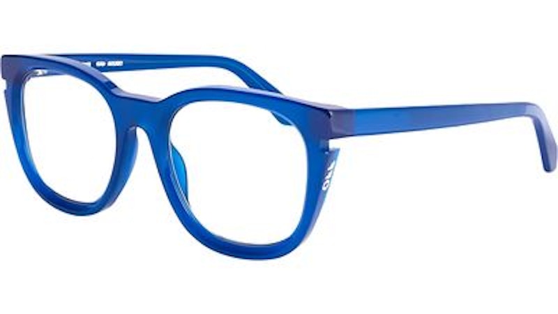 Pre-owned Off-white Offwhite Style 51 Eyeglasses In Blue/clear Lens (oerj051s24pla0014500/fr)