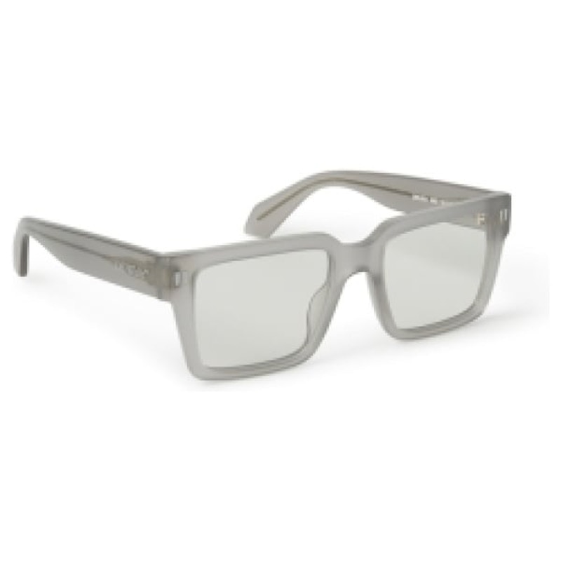 Pre-owned Off-white Offwhite Style 54 Eyeglasses In Grey/clear Lens (oerj054s24pla0010900/fr)