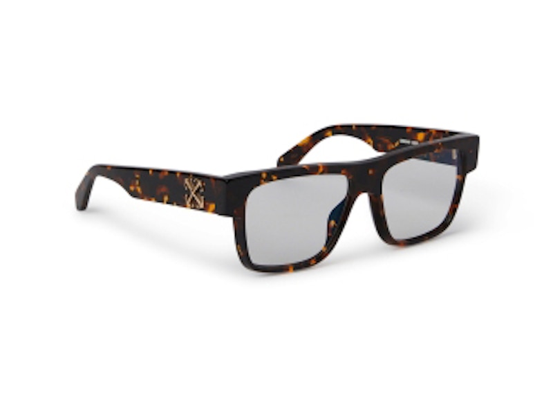 Pre-owned Off-white Offwhite Style 60 Eyeglasses In Havana (oerj060s24pla0016000)