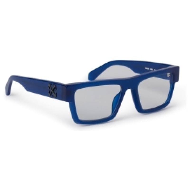 Pre-owned Off-white Offwhite Style 61 Eyeglasses In Blue/clear Lens (oerj061s24pla0014500/fr)