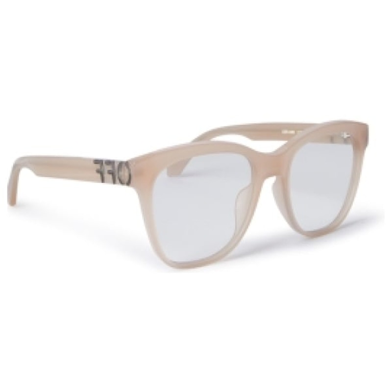 Pre-owned Off-white Offwhite Style 69 Eyeglasses In Beige/clear Lens (oerj069s24pla0016100/fr)