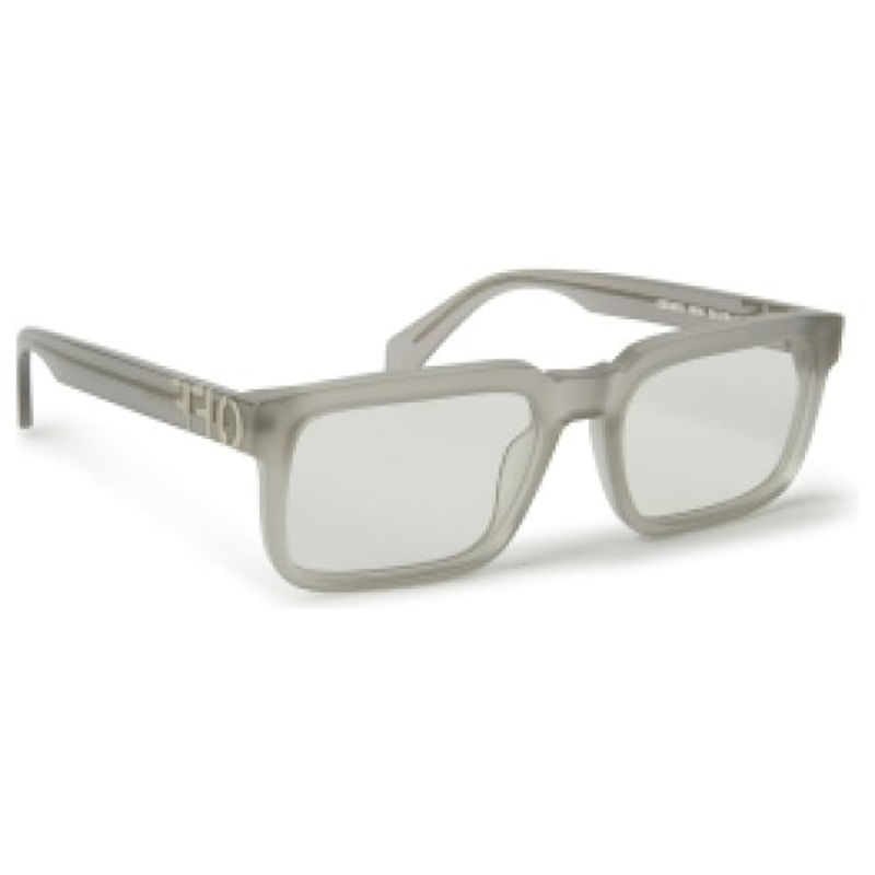 Pre-owned Off-white Offwhite Style 70 Eyeglasses In Grey/clear Lens (oerj070s24pla0010900/fr)