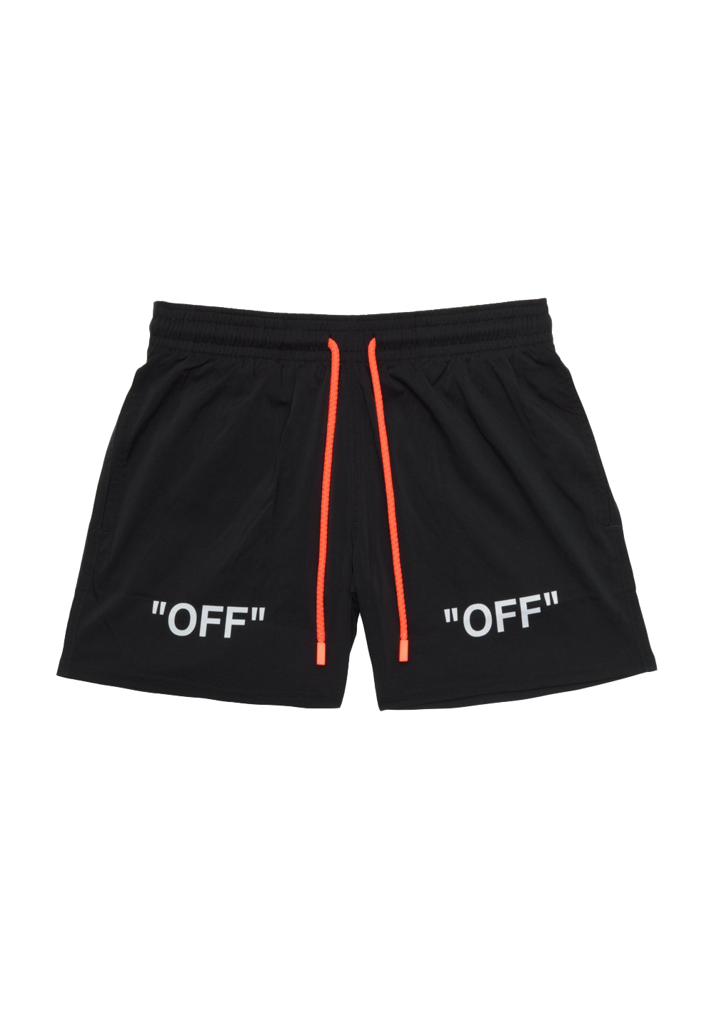 OFF-WHITE Swim Shorts Black/White - FW19