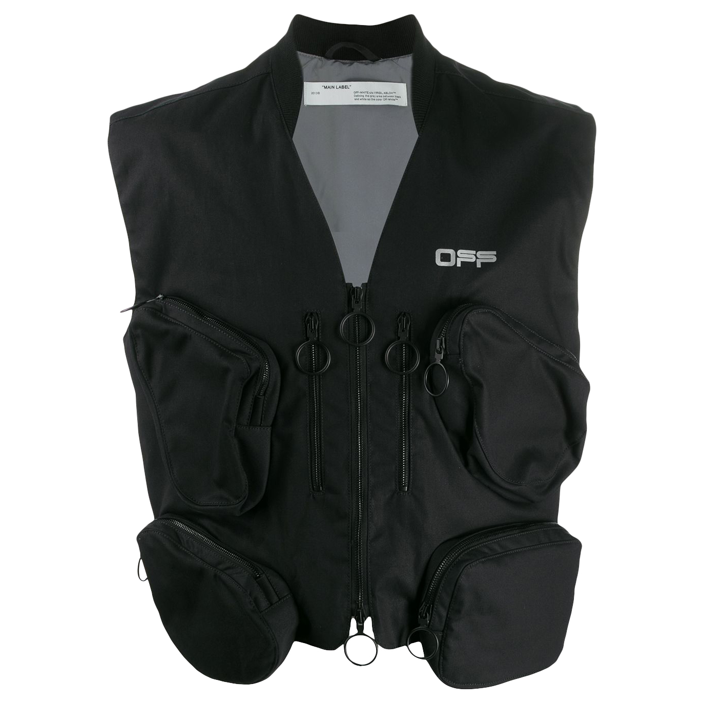 OFF-WHITE Tactical Multipocket Vest Black - SS20 Men's - US