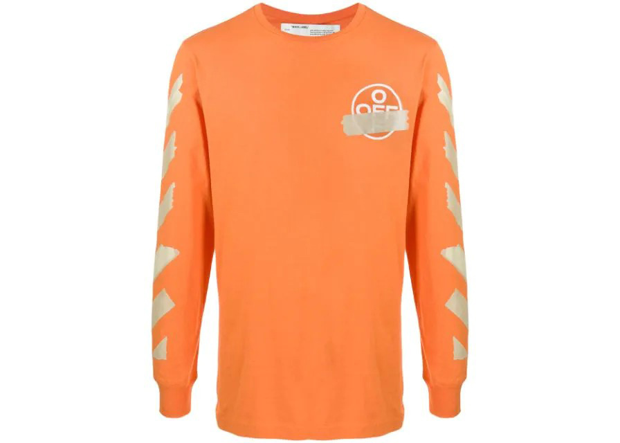 orange long sleeve t shirt