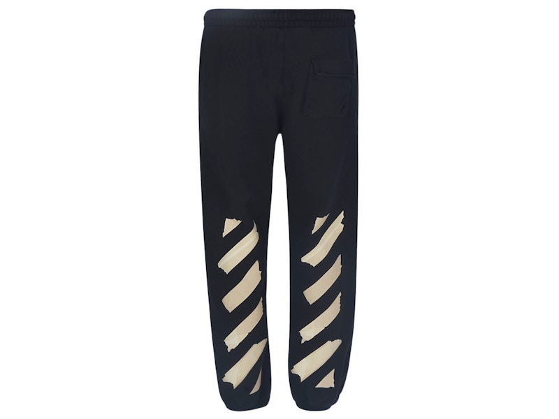 Off white stripe on sale joggers