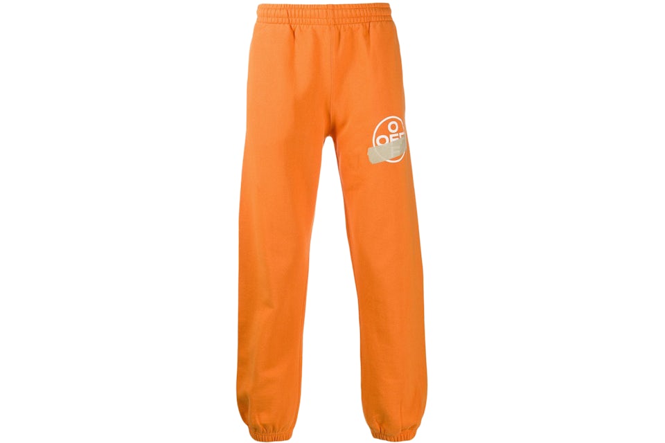 Off white orange joggers Clearance