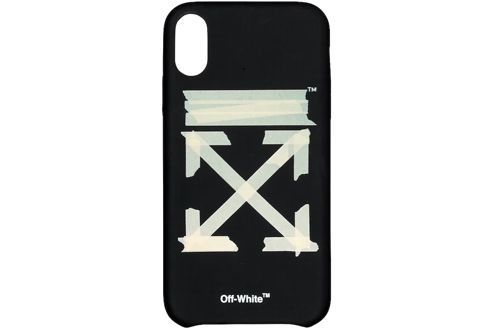 OFF-WHITE Tape Arrows iPhone XS Max Case Black/Beige