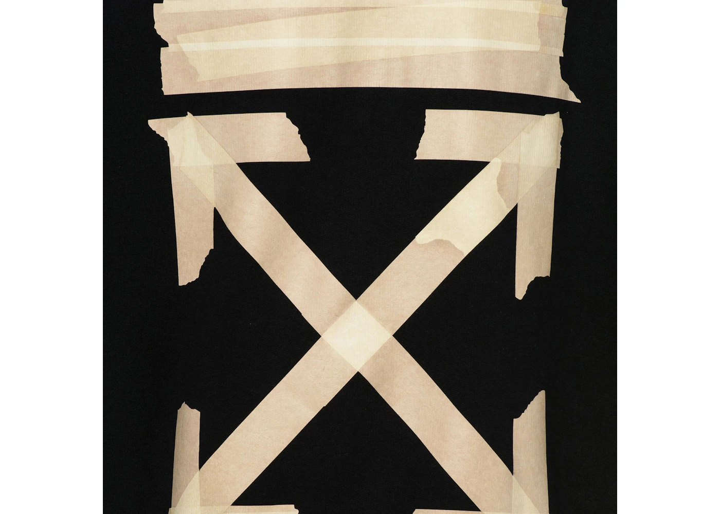 Off white tape diag arrows hoodie Outlet