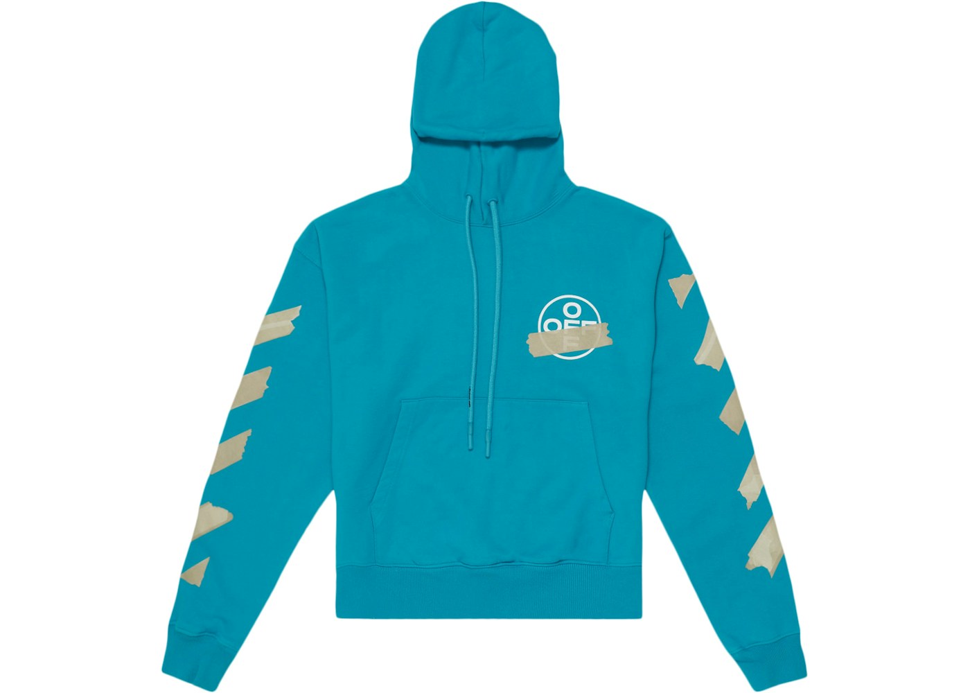 Off white tape diag arrows hoodie Outlet