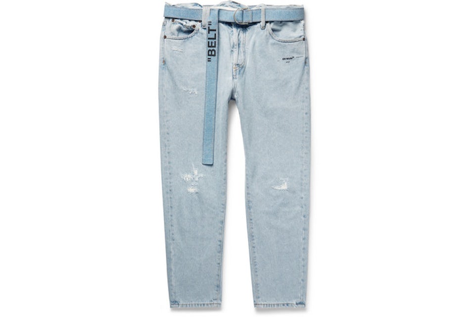 Off white denim sale Clearance