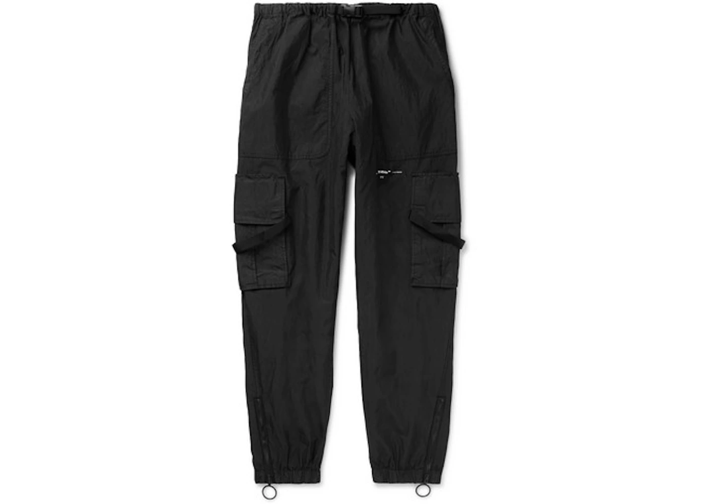 OFF-WHITE Tech Cargo Pants Black Men's - SS19 - GB