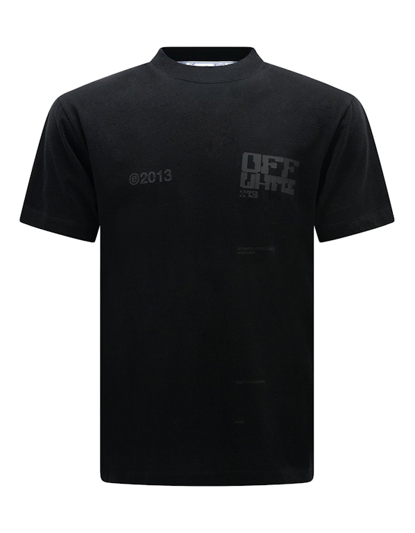 Pre-owned Off-white Tech Marker T-shirt Black