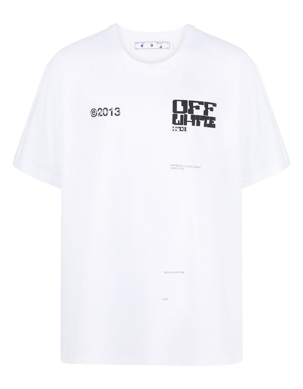 Pre-owned Off-white Tech Marker T-shirt White