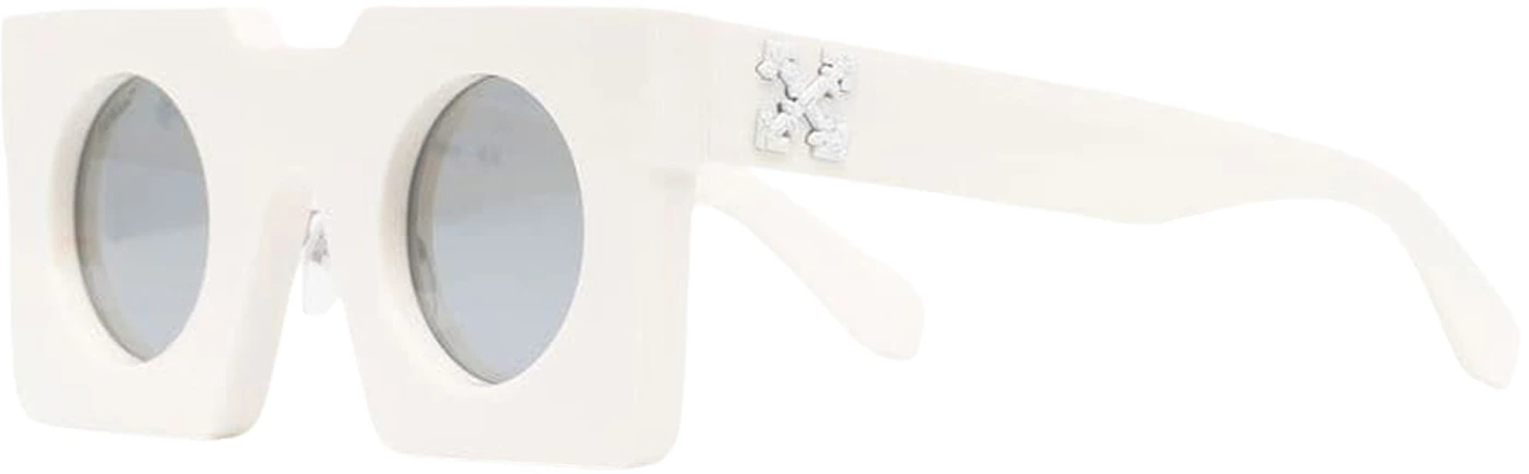 Off-White OFF-WHITE Virgil Square Frame Sunglasses FW21 Black / White